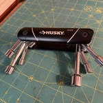Husky Sae Folding Nut Driver Set (6-PIECE). Fixed Price $15.00.