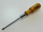 Nos Stanley No. 2701 Phillips Screwdriver W/ Finished Wood Handle (rare). Fixed Price $39.99.