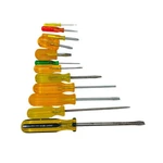Xcelite Usa & Great Neck Amber Acetate Screwdriver Slotted, 12 Pieces. Fixed Price $33.97.