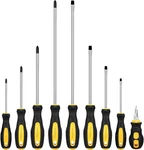 9PCS Magnetic Screwdrivers Set, Including 12IN Phillips And Slotted. Fixed Price $18.99.