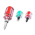 3PCS Mini Screwdriver Set Short Flat & Phillips 2-IN-1 Repair Tool Kit Usa. Fixed Price $5.85.