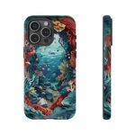 Ink - Case For Iphone/galaxy/pixel Ocean Life Sea Fish Cave Paper. Fixed Price $49.99.