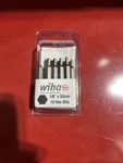 Wiha 74313 Hex Inch Power Bit, 1/8" 50MM 10 Pieces Made Germany. Fixed Price $15.50.