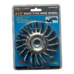 Cal-hawk 4-1/2" X 5/8" Arbor Steel Knot Type Wire Wheel CZWW45NF. Fixed Price $11.99.