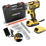 Cordless Brushless Impact Driver Hammer Drill Combo Kit With Battery & Charger. Fixed Price $21.99.