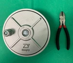 Zimpty ZY465 Tie Wire Aluminium Wheel Reel W/ Plier Left/right Handed. Fixed Price $27.00.