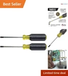 Combination Tip Screwdriver Set Cushion Grip 4-INCH Durable Precision Tools. Fixed Price $30.99.