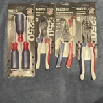 Offer Up Klein 250 Mixed Set Screwdrivers, Cutters, Strippers,lineman. Fixed Price $235.00.