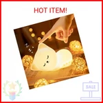 Mubarek Night Light For Kids Lamp, 16 Colors Cat Cute Dimmable Baby. Fixed Price $24.24.