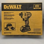 Dewalt 20V Max Brushless 1/4 In. Cordless Impact Driver Kit Model: DCF787C2. Fixed Price $129.97.