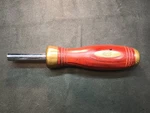 Sheffield Wooden Handle Nut Driver. Fixed Price $13.00.