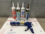 Lot Of W/workforce Caulking Gun New And Used Ge Dap. Fixed Price $19.99.