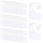 Giantree 200 Pcs Clear Self Adhesive Hang Tabs Hooks, Heavy Duty J-hook. Fixed Price $16.18.