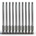 Ptslkhn 10PCS Torx Screwdriver Bit Sets, Length Magnetic T25-4INL. Fixed Price $11.94.