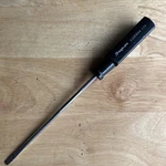 Snap On 3/16" Flat Slotted Screwdriver Black Handle Knurled Shank SSDE66B Read!. Fixed Price $23.95.
