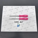 Snap-on Tools Usa Rare 2PC Classic Pink Mini Screwdriver Set SDD304A SDDP300A. Fixed Price $99.95.