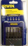 Irwin Impact Performance Series Square 2" Asst Power Drive Bit Set - 5 Pack. Fixed Price $13.95.
