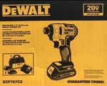 Dewalt DCF787C2 20V Max Li-ion Brushless 1/4 Impact Driver Kit.. Fixed Price $140.00.