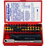 Wadsworth Super Deluxe Set 52PC Wfmc 4-52 Mini Ratchet Tool Kit. Fixed Price $174.00.