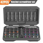 42 In 1 Magnetic Screwdriver Set Diy Ratchet Multi Bit. Fixed Price $16.99.