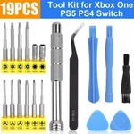 Cleaning Repair Tool Set Screwdriver Kit For PS5 Xbox One Controller Console PS4. Fixed Price $12.78.