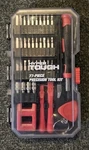 Hyper Tough 77 Piece Precision Tool Kit With Case 42429. Fixed Price $14.00.