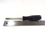 Snap ON#STD4 Long, Flat/slot-blade, Hard Black Handle, Screwdriver-usa-. Fixed Price $21.99.
