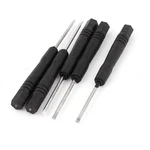 Uxcell 5PCS 2MM Magnetic Tip Mini Flat Head Slotted Screwdriver Black,silver. Fixed Price $14.99.