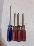 Vintage Ace Hardware Flat Head And Philips Screwdrivers. Fixed Price $15.00.