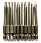 Eazypower #2 Robertson 3" Screwdriver Bits Square Recess 1/4" Hex Shank 10PK. Fixed Price $11.69.