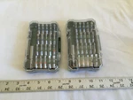 (2) New Masterforce 21-PC Impact Drive Bit Sets With Magnetic Holder. Fixed Price $27.90.