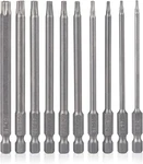 Pieces Torx Security Screwdriver Drill Bit Set T6 T7 T8 T10 T15 T20 T25 T27. Fixed Price $17.90.