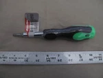 (1) Duramax 6-IN-1 Interchangeable Screwdriver Phillips Nutdriver. Fixed Price $13.90.