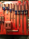 Craftsman Screwdriver Set Assorted 12 Piece Alloy Steel Satin-nickel Finish New. Fixed Price $36.73.