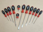 Wiha Softfinish Flathead & Phillips Screwdriver Set 12 Piece Made Germany. Fixed Price $115.00.