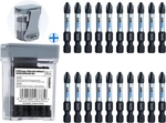 Toolant Inch Phillips BIT#2 Magnetic Anti Slip Impact Screwdriver Bits SET,20P. Fixed Price $13.89.