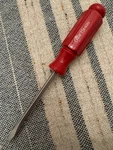 Craftsman 41053 J Wf Flat Head Screwdriver Red Handle - Made Usa Vintage. Fixed Price $13.00.
