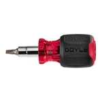 Doyle 6-IN-1 Stubby Multibit Screwdriver/nut Driver, Comfort, Lifetime Warranty. Fixed Price $13.79.