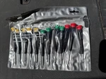 Sears Craftsman Usa Rare 12PC Micro Tech Precision Screwdriver Set 45736 Nos. Fixed Price $129.00.