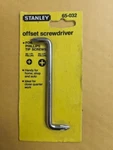 Stanley Offset Phillips Screwdriver 1PT & 2PT Combo 65-032 Made In Usa New. Fixed Price $13.50.