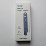 Oknife Otacle D1 Mini Edc Multi Bit Precision Screwdriver Set - Blue Titanium. Fixed Price $29.99.