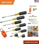 85148 Screwdriver Set With / Demagnetizer For Magnetic Tips, Flath.... Fixed Price $100.48.