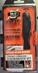 Warrior 19 In Compact Cordless Screwdriver Set. Fixed Price $10.00.