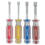 Klutch 4-PC. Sae Nut Driver Set With Acetate Handles. Fixed Price $19.61.