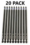 20 Irwin 6" Impact #2 Phillips PH2 Screw Driver Bits Drill Tips 1838492. Fixed Price $34.99.