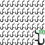 Colorstorm Pegboard Hooks Kit J Assortment 100PK Black. Fixed Price $14.99.