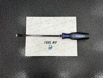 Snap-on Tools New Power Blue 3/8" Tip Soft Grip Flat Head Screwdriver SGD10B. Fixed Price $67.75.