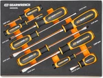Gearwrench 9 Piece Slotted Dual Material Screwdriver Set In Foam Storage Tray -. Fixed Price $99.83.