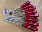 Vessel 4500 Screwdriver 8-PIECE Set Phillips Slotted Head Jis Power Grip Japan. Fixed Price $105.99.
