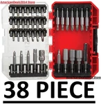 38 Piece - Craftsman Screwdriver Bit Set In Plastic Tough Case New. Fixed Price $24.67.